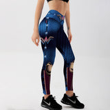 Leggings Tibetan Blue Leggings Slim High Waist Jeggings Sexy Sportswear Leggings Workout - Presidential Brand (R)