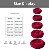 40-100cm Dog Bed Washable Pet Cat Bed Dog Round Breathable Lounger Sofa Cat Bed For Cat Dogs Super Soft Plush Pads Dogs Mat - Presidential Brand (R)