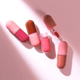 Mini Capsule Shape Lip Glaze Matte 18 Colors Lip Gloss Waterproof Long lasting Velvet Moisture Nude Lip gloss Lip Makeup TSLM1 - Presidential Brand (R)