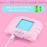 Kids Electronic Cognitive Cards Talking Flash Cards Audio Books Flashcards for Learn English Words Study Toys Game for Girl Boy