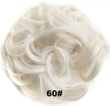 Synthetic Flexible Hair Buns Curly Scrunchy Ponytail - Presidential Brand (R)