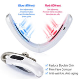 V Line Shape Electric Face Lift Slimmer Devices Double Chin Remover Tool EMS Microcurrent Facial Lifting Tight Massager Machine - Presidential Brand (R)