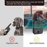 Outdoor Pet DOG Repeller Ultrasonic Bark Control Waterproof Rechargeable Anti-Barking  Dog Behavior Training Device For Pets