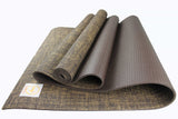 Jute Premium ECO Fitness, pilates, yoga mat + Trigger Ball + Massage Stick - Presidential Brand (R)