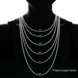 Yellow Gold Flashed Sterling Silver 1.5mm Popcorn Chain Necklace, 24 Inches - Presidential Brand (R)