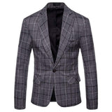 Mens Checkered Blazer - Presidential Brand (R)