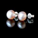Essential 7mm Cultured Pearl Stud Earrings - Presidential Brand (R)