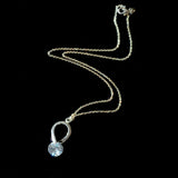 Clara Crystal and Sterling Silver Necklace - Presidential Brand (R)