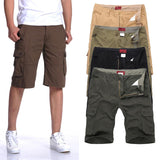Mens Army Green Cargo Shorts - Presidential Brand (R)