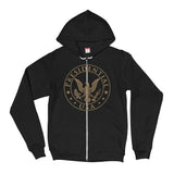 Presidential USA Badge Gold Hoodie Sweater - Presidential Brand (R)