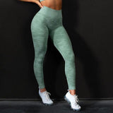 Camouflage Seamless Leggings Fitness Activewear Sport Jeggings Female - Presidential Brand (R)