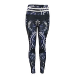 Leggings sport women fitness Print High Waist Leggings Fitness Sports Running Yoga Athletic Pants sport leggings - Presidential Brand (R)