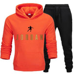New Fashion Mens Clothing Pullovers Sweater Cotton Men Tracksuits Hoodie Two Pieces + Pants Sports Shirts Fall Winter Track suit - Presidential Brand (R)