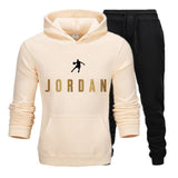 New Fashion Mens Clothing Pullovers Sweater Cotton Men Tracksuits Hoodie Two Pieces + Pants Sports Shirts Fall Winter Track suit - Presidential Brand (R)