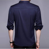 Mens Long Sleeve Pattern Shirt - Presidential Brand (R)